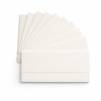 Serwetki do dyspensera białe 33×33 cm 1-warstwowe 18 - 400 sztuk-b