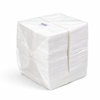 Serwetki gastronomiczne 33×33 cm białe 1-warstwowe 18 – 500 sztuk-b
