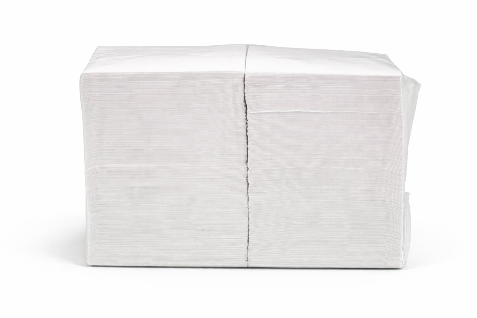Paczka białych serwetek papierowych trzywarstwowych 33×33 cm, 400 sztuk