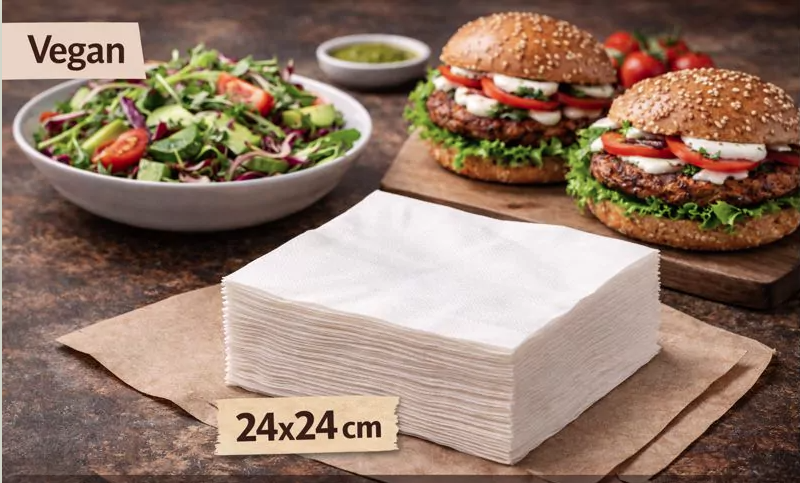 Serwetki papierowe do kuchni wegańskiej – estetyka i funkcjonalność