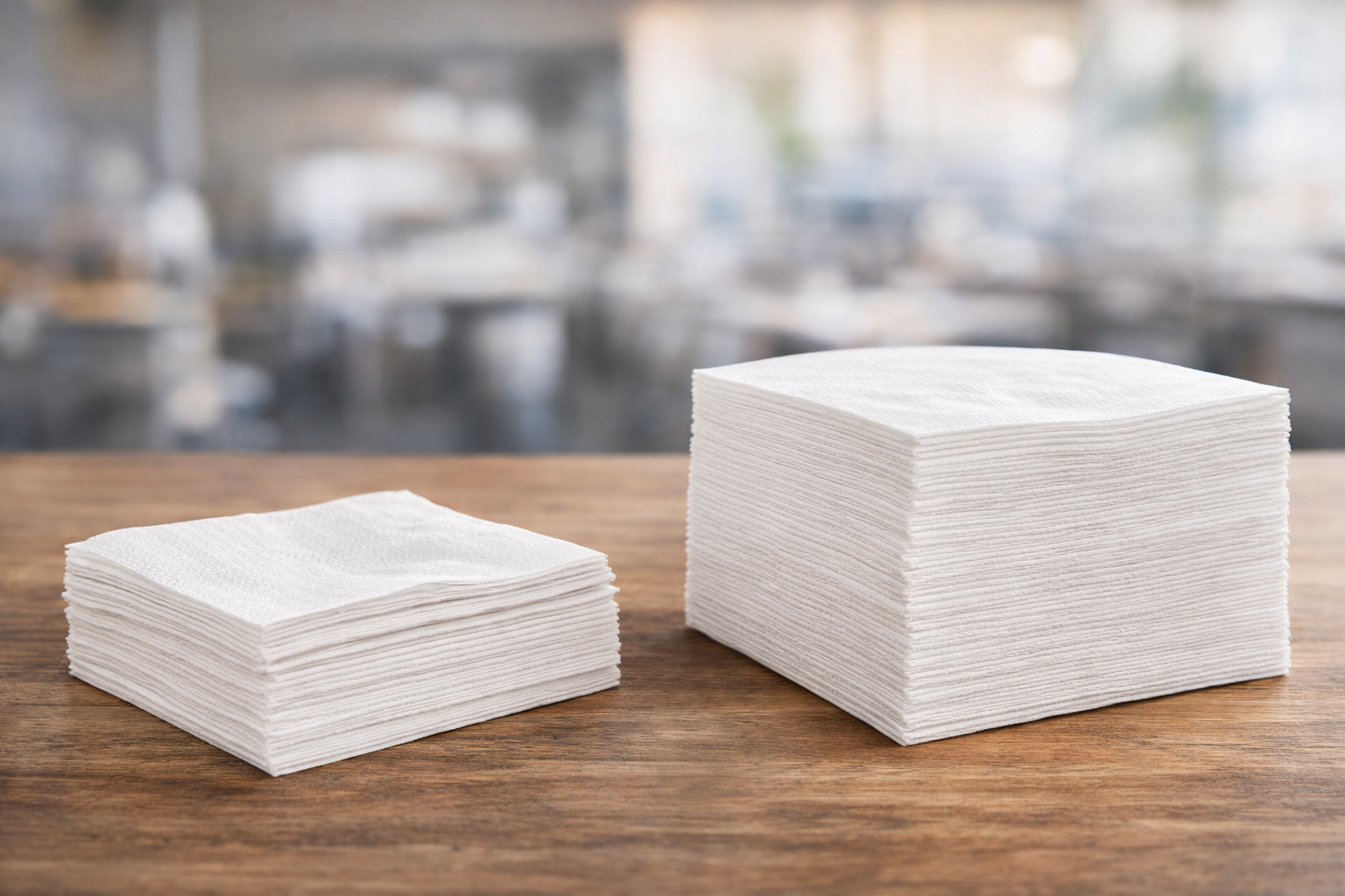 Porównanie grubych i cienkich serwetek papierowych – różnica w grubości i wydajności